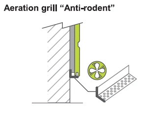A diagram showing how to install cladding timber successfully and efficiently.
