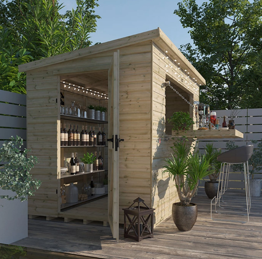 Garden Shed bars are on the rise in the UK, so read this guide to figure out some inspiring garden bar ideas!