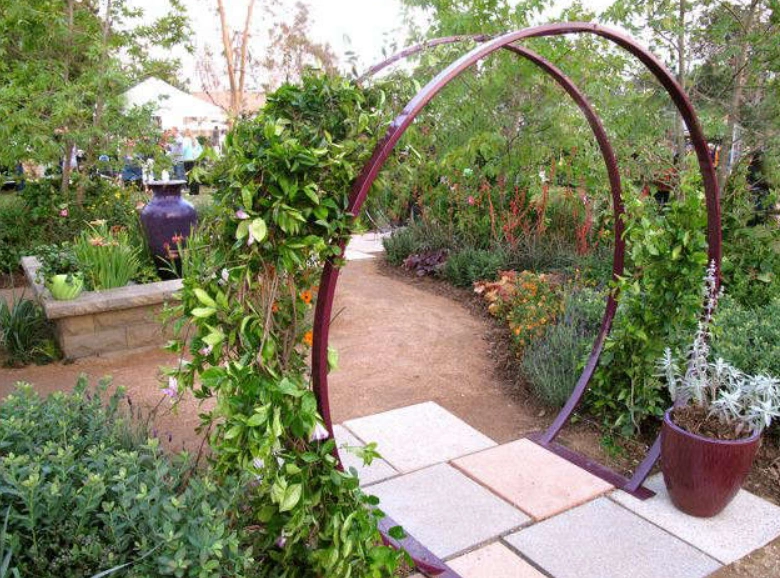 Sculptural trellis' are incredibly modern, and are perfect for those extra creative people.