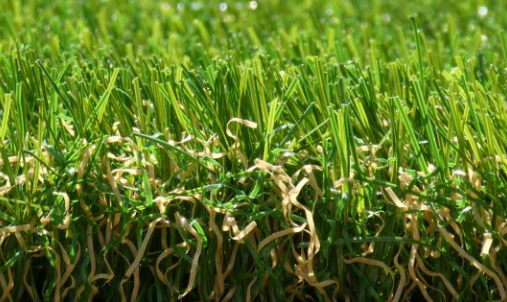 an up-close image of some artificial grass